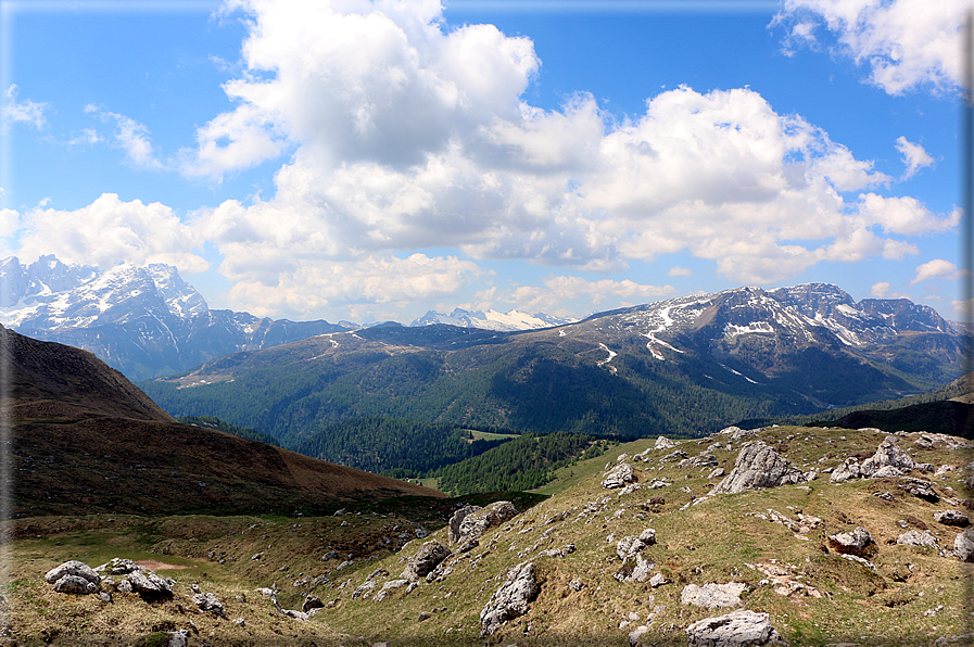 foto Forca Rossa e Passo San Pellegrino